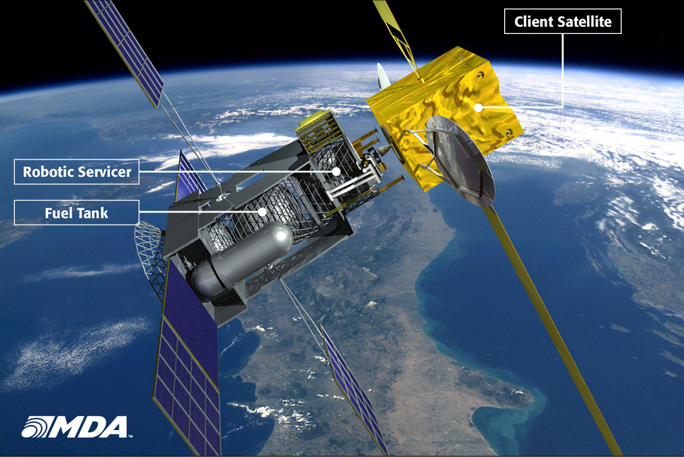 Robot Space 'Gas Attendant' Could Salvage Old Satellites by 2015